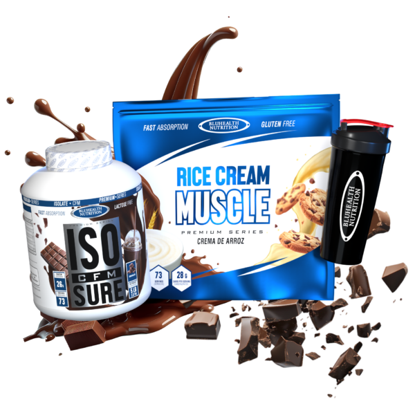 Iso 5lb Chocolate RCM 2.5kg 2 ISO CFM SURE 5lb + Rice Cream Muscle 2.5kg