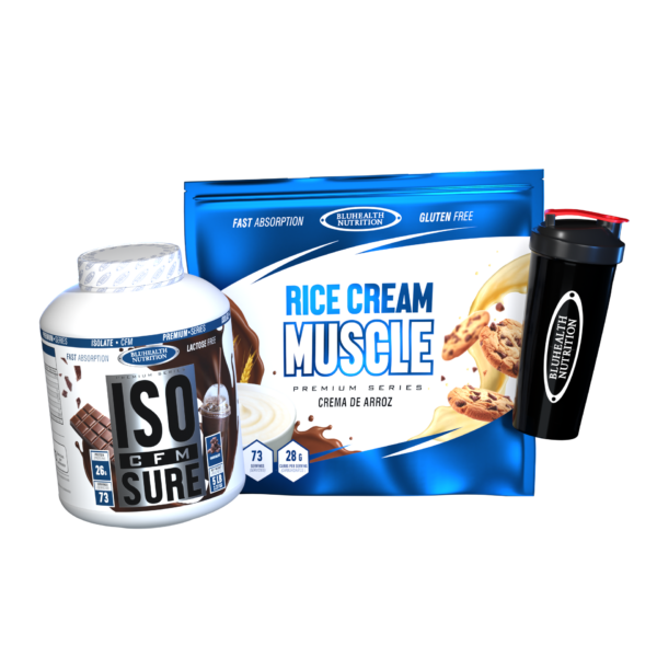 Iso 5lb Chocolate RCM 2.5kg ISO CFM SURE 5lb + Rice Cream Muscle 2.5kg
