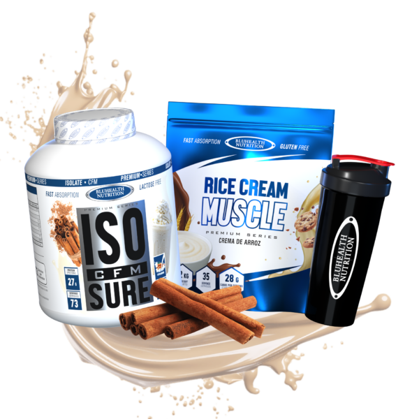 ISO CFM SURE 5lb + Rice Cream Muscle 1.2kg