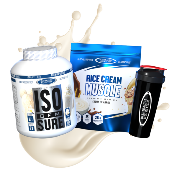 ISO CFM SURE 5lb + Rice Cream Muscle 1.2kg