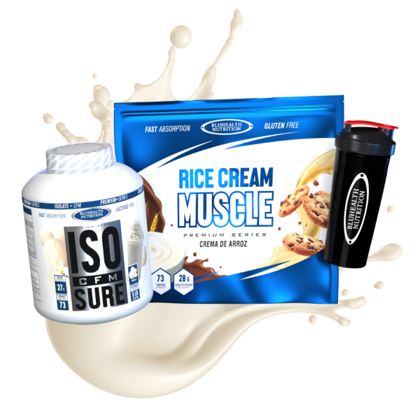 Iso 5lb Vainilla RCM 2.5kg 2 ISO CFM SURE 5lb + Rice Cream Muscle 2.5kg