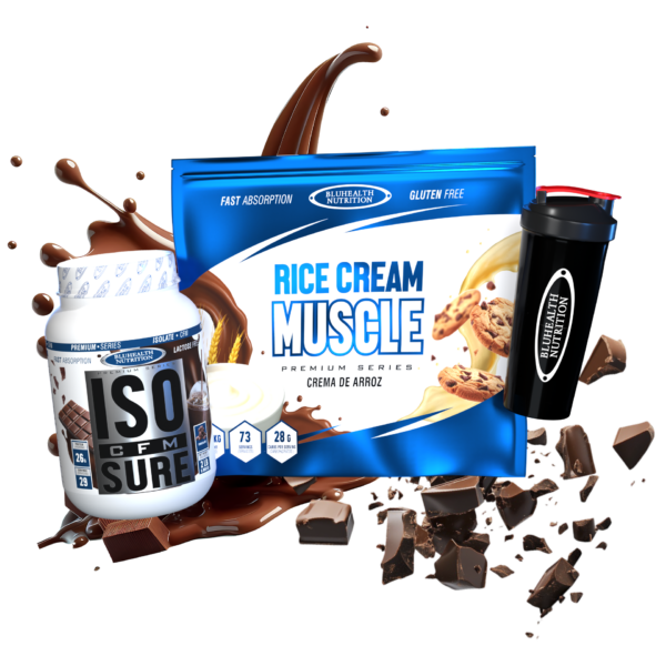Iso2lb Chocolate RCM 2.5kg 2 ISO CFM SURE 2lb + Rice Cream Muscle 2.5kg