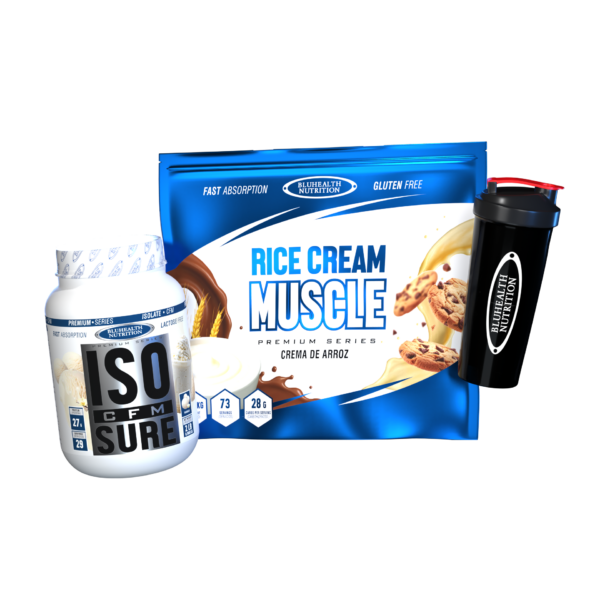 Iso2lb Vainilla RCM 2.5kg ISO CFM SURE 2lb + Rice Cream Muscle 2.5kg