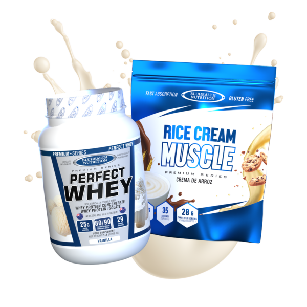 Perfect Whey 2lb + Rice Cream Muscle 1.2kg
