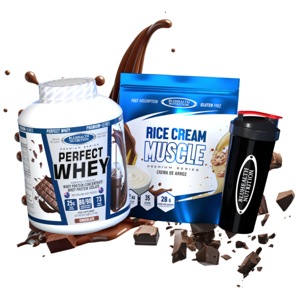 Perfect Whey 5lb + Rice Cream Muscle 1.2kg