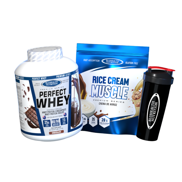 Perfect Whey 5lb + Rice Cream Muscle 1.2kg