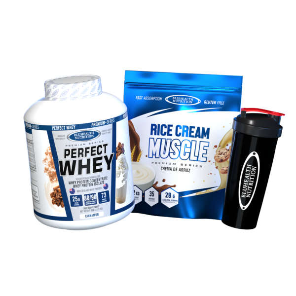 Perfect Whey 5lb + Rice Cream Muscle 1.2kg