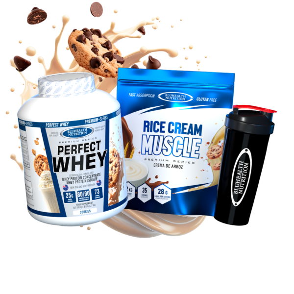 Perfect Whey 5lb + Rice Cream Muscle 1.2kg