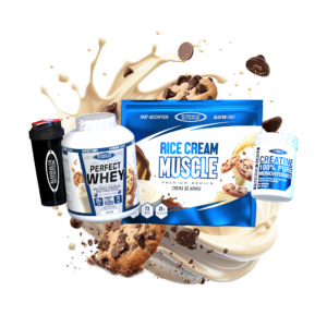 Perfect Whey 5lb + Rice Cream Muscle 2.5kg + Creatina Monohidratada 500g
