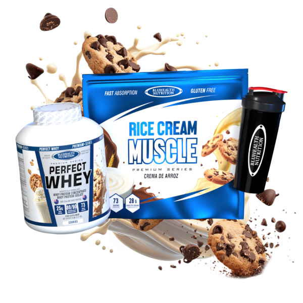 Perfect Whey 5lb + Rice Cream Muscle 2.5kg