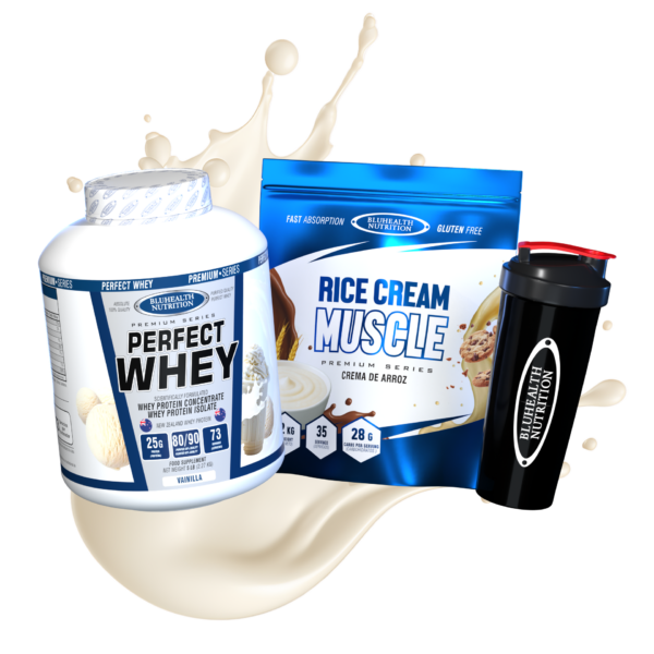 Perfect Whey 5lb + Rice Cream Muscle 1.2kg