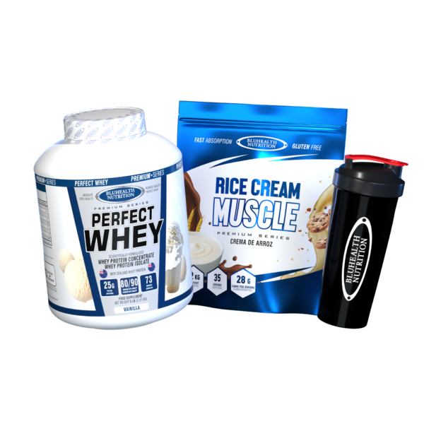 Perfect Whey 5lb + Rice Cream Muscle 1.2kg
