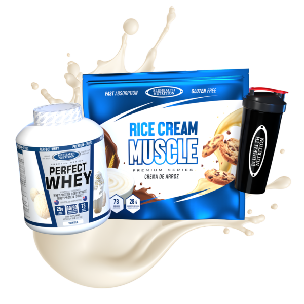 Perfect Whey 5lb + Rice Cream Muscle 2.5kg