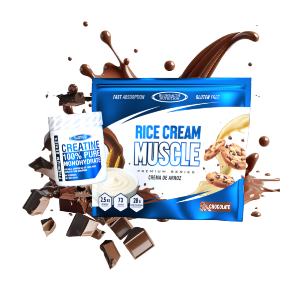Rice Cream Muscle 2.5kg + Creatina Monohidratada 300g