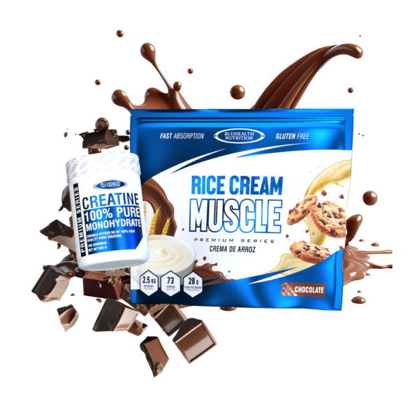Rice Cream Muscle 2.5kg + Creatina Monohidratada 500g