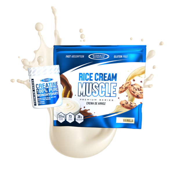 Rice Cream Muscle 2.5kg + Creatina Monohidratada 300g