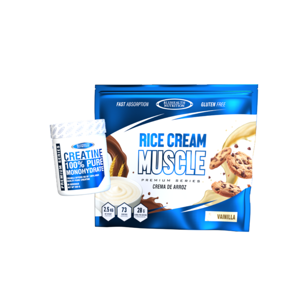 Rice Cream Muscle 2.5kg + Creatina Monohidratada 300g