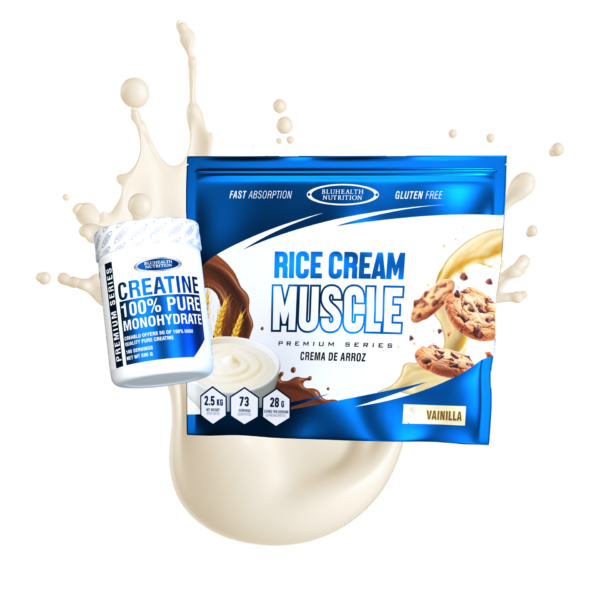 Rice Cream Muscle 2.5kg + Creatina Monohidratada 500g