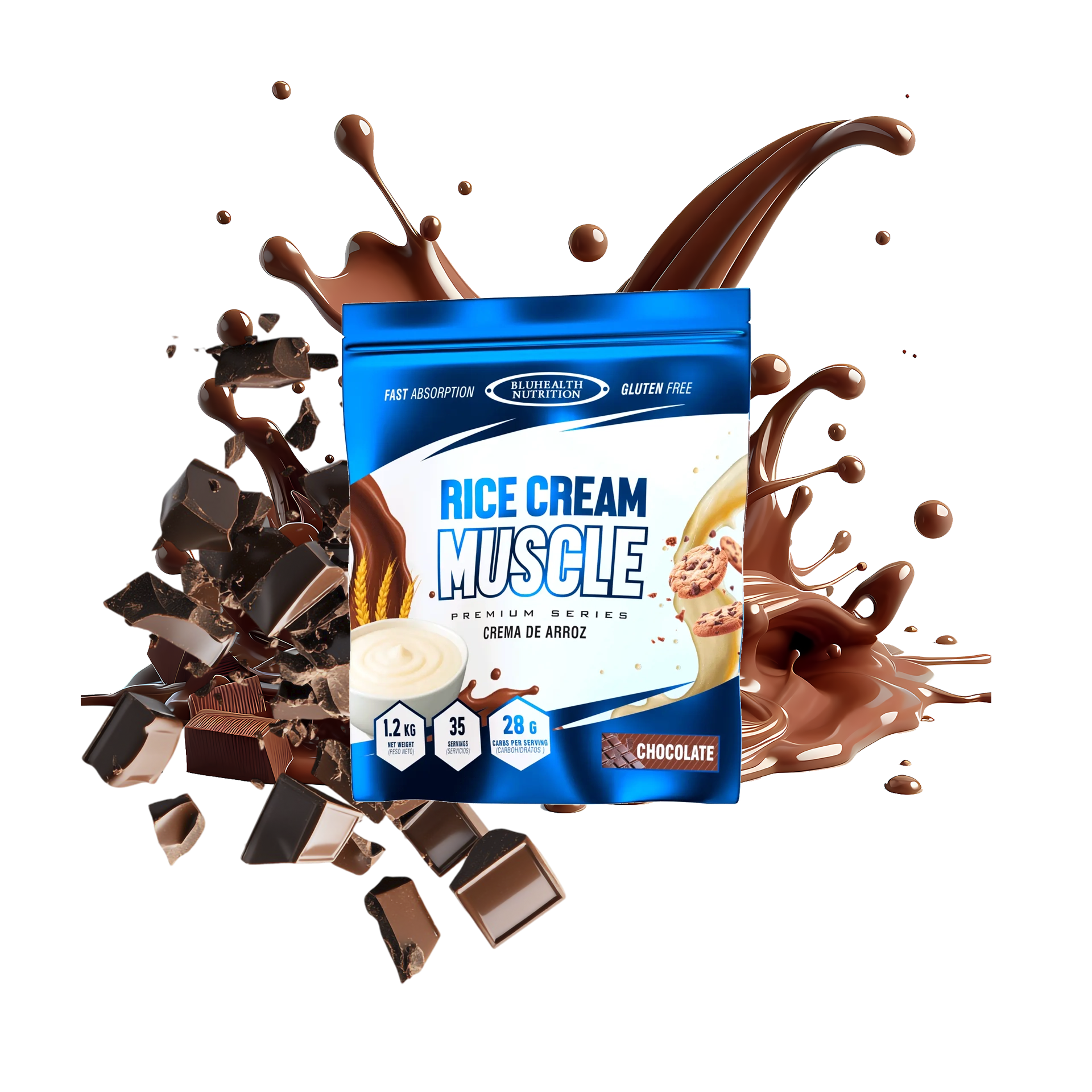 Rice Cream Muscle 1.2kg – Bluhealth Nutrition