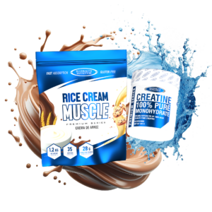 Rice Cream Muscle 1.2kg + Creatina Monohidratada 300g