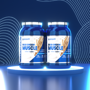 2 x Platinum Rice Cream Muscle 1.2kg