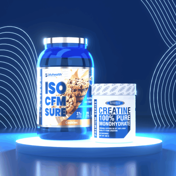 Platinum ISO CFM SURE 2lb + Creatina Monohidratada 300gr