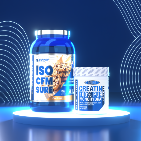 Platinum ISO CFM SURE 2lb + Creatina Monohidratada 300gr