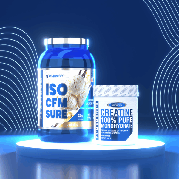 Platinum ISO CFM SURE 2lb + Creatina Monohidratada 300gr