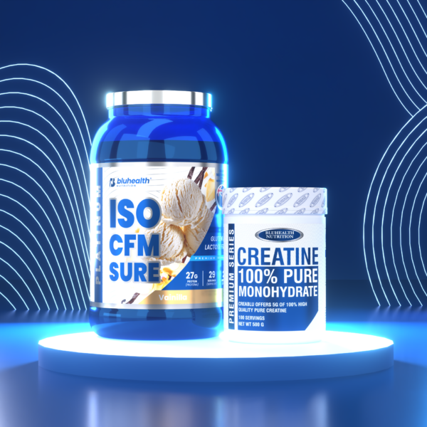 Platinum ISO CFM SURE 2lb + Creatina Monohidratada 500g