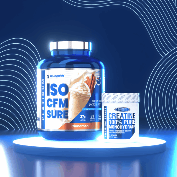 ISO CFM SURE 5lb Cinnamon + Creatina 300gr Platinum ISO CFM SURE 5lb + Creatina Monohidratada 300g