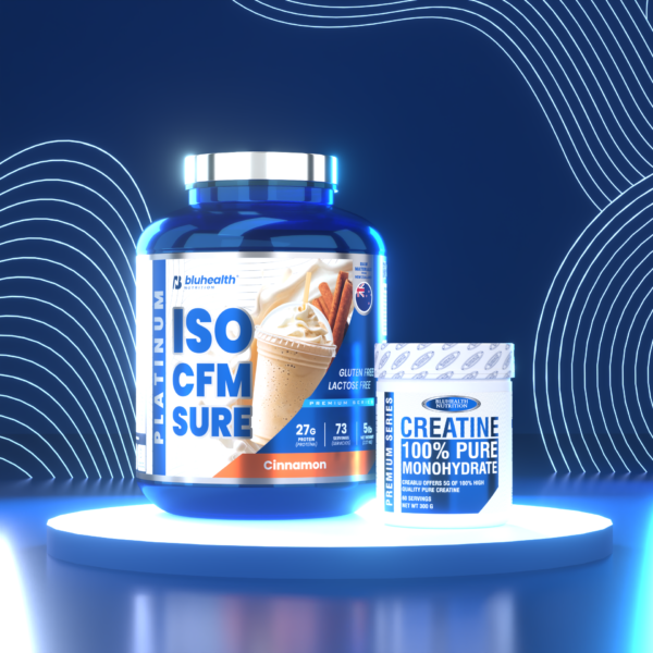 ISO CFM SURE 5lb Cinnamon + Creatina 300gr Platinum ISO CFM SURE 5lb + Creatina Monohidratada 300g