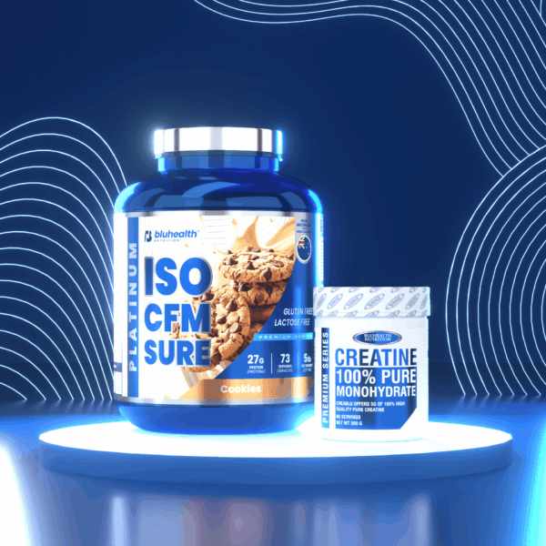 ISO CFM SURE 5lb Cookies + Creatina 300gr Platinum ISO CFM SURE 5lb + Creatina Monohidratada 300g