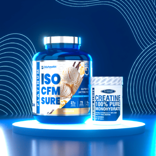 Platinum ISO CFM SURE 5lb + Creatina Monohidratada 500g