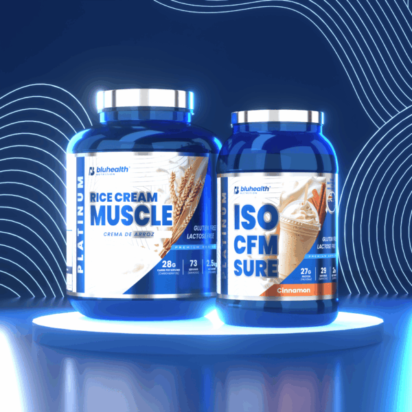 ISO CFM SURE 2lb Cinnamon + PLATINUM RICE CREAM MUSCLE 2.5kg Platinum ISO CFM SURE 2lb + Platinum Rice Cream Muscle 2.5kg