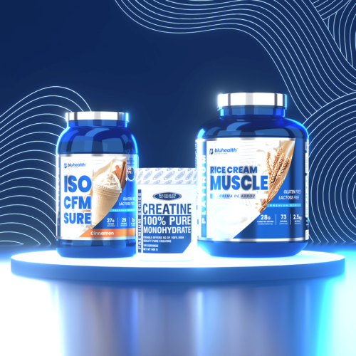 ISO CFM SURE 2lb Cinnamon + Platinum RICE CREAM MUSCLE 2.5kg + Creatina 500gr V3 Platinum ISO CFM SURE 2lb + Platinum Rice Cream Muscle 2.5kg + Creatina Monohidratada 500g