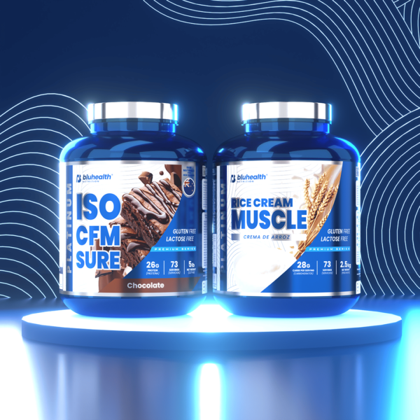 Platinum ISO CFM SURE 5lb + Platinum Rice Cream Muscle 2.5kg