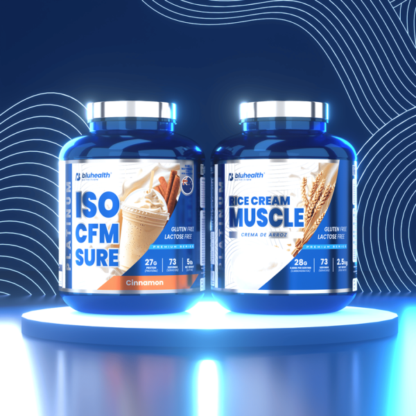 Platinum ISO CFM SURE 5lb + Platinum Rice Cream Muscle 2.5kg