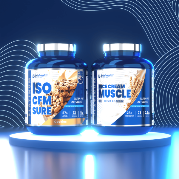 Platinum ISO CFM SURE 5lb + Platinum Rice Cream Muscle 2.5kg