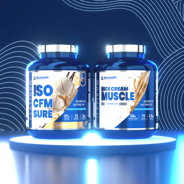 Platinum ISO CFM SURE 5lb + Platinum Rice Cream Muscle 2.5kg