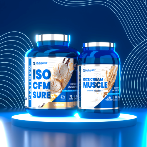 Platinum ISO CFM SURE 5lb + Platinum Rice Cream Muscle 1.2kg