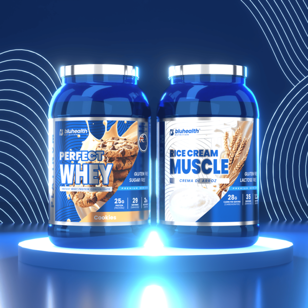 Platinum Perfect Whey 2lb + Platinum Rice Cream Muscle 1.2kg