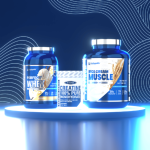 Platinum Perfect Whey 2lb + Platinum Rice Cream Muscle 2.5kg + Creatina Monohidratada 500g