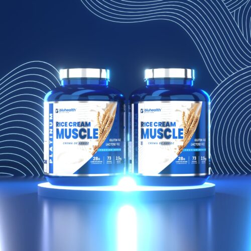 2 x Platinum Rice Cream Muscle 2.5kg