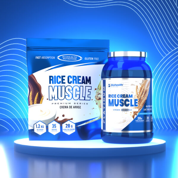 Platinum Rice Cream Muscle 1.2kg + Rice Cream Muscle 1.2kg