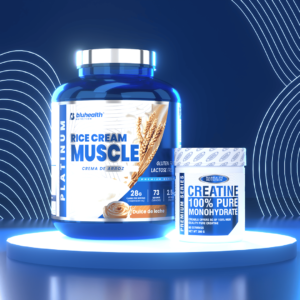 Platinum Rice Cream Muscle 2.5kg + Creatina Monohidratada 300g